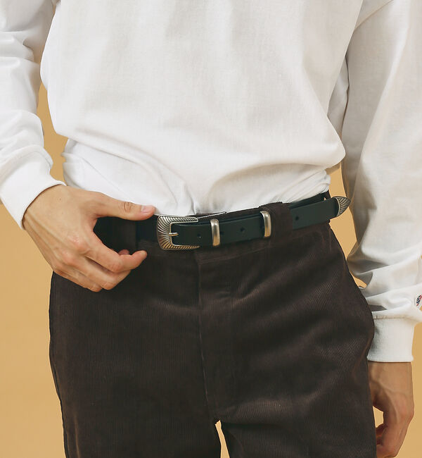 ABAHOUSE「【WEB限定】WESTERN BELT/ レザーウエスタンベルト」|ベルト|