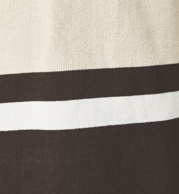 ABAHOUSE「【BARBARIAN / バーバリアン】 12oz ロングスリーブ パネルボーダ」|スウェット・ジャージ|