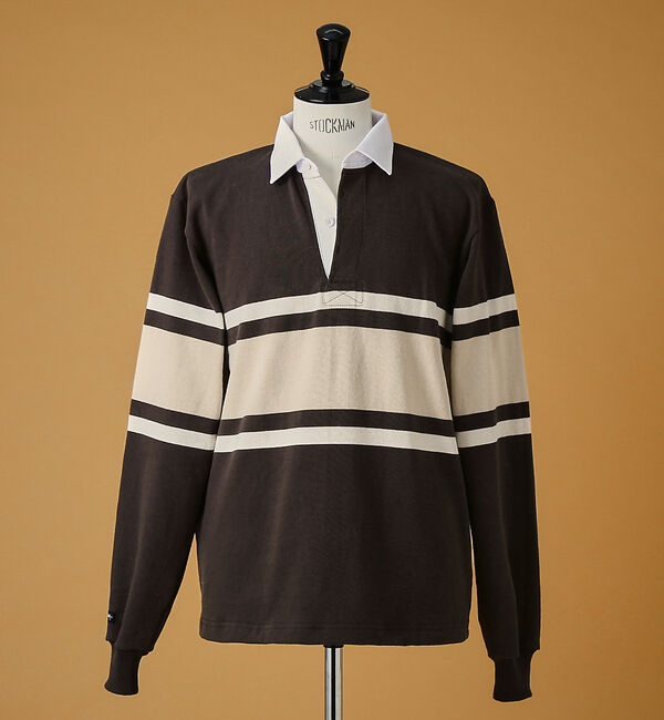 ABAHOUSE「【BARBARIAN / バーバリアン】 12oz ロングスリーブ パネルボーダ」|スウェット・ジャージ|