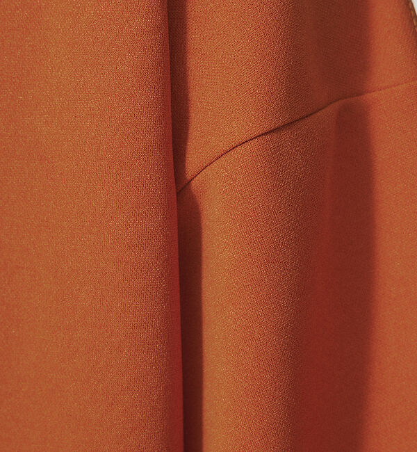 ABAHOUSE「【AH ABAHOUSE】カットジョーゼット ドロップショルダー モックネック」|Tシャツ・カットソー|