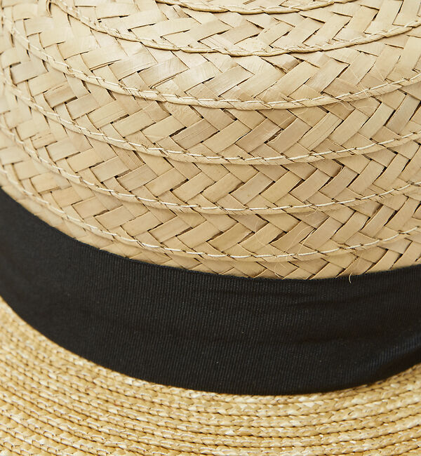ABAHOUSE「【RUBEN/ルーベン】NATURAL BOWTER HAT/カンカン帽」|その他|