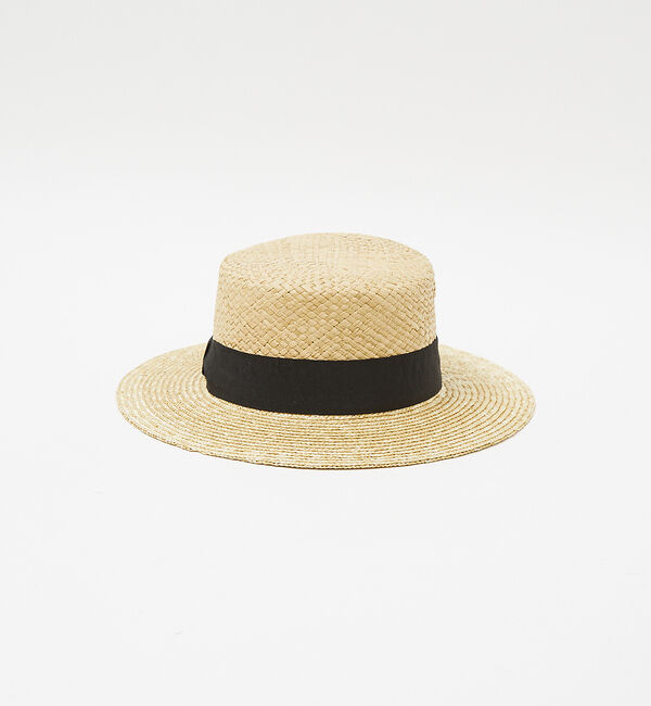 ABAHOUSE「【RUBEN/ルーベン】NATURAL BOWTER HAT/カンカン帽」|その他|