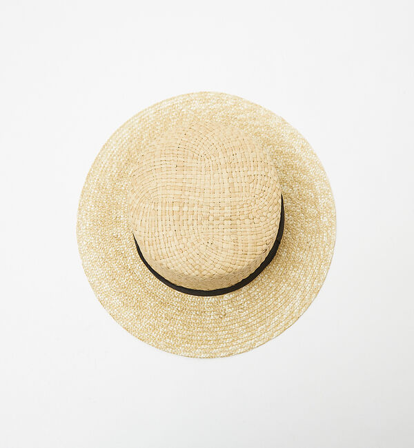 ABAHOUSE「【RUBEN/ルーベン】NATURAL BOWTER HAT/カンカン帽」|その他|