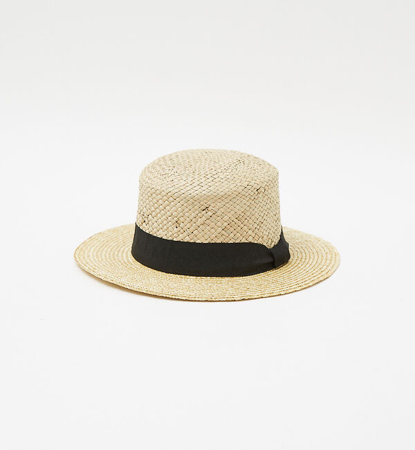 ABAHOUSE「【RUBEN/ルーベン】NATURAL BOWTER HAT/カンカン帽」|その他|