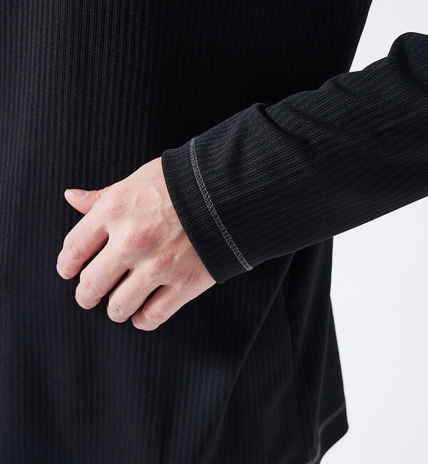 ABAHOUSE「【ストレッチテレコ】長袖Tシャツ」|Tシャツ・カットソー|