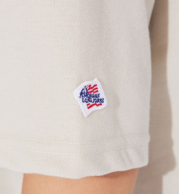 ABAHOUSE「【JEMORGAN ジェイイーモーガン】T/C鹿の子半袖Tシャツ」|Tシャツ・カットソー|