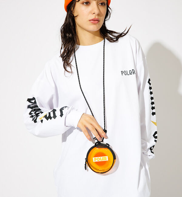 ABAHOUSE「【POLeR/ポーラー】PVC ROUND POUCH/モバイルポーチ」|ポーチ|