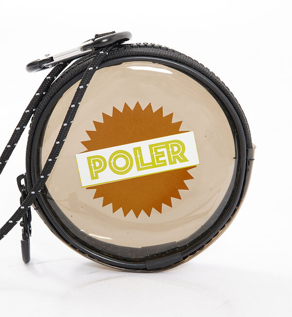 ABAHOUSE「【POLeR/ポーラー】PVC ROUND POUCH/モバイルポーチ」|ポーチ|