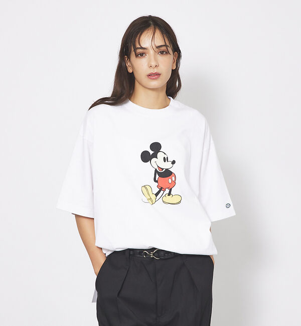ABAHOUSE「【DISCUS ATHLETIC/ディスカスアスレチック&times;Disney/ディズニ」|Tシャツ・カットソー|ホワイト系その他1