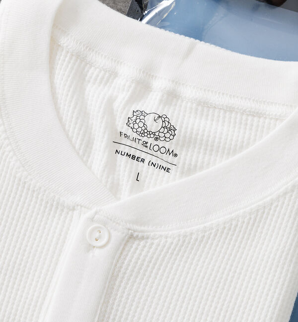 ABAHOUSE「【FRUIT OF THE LOOMxNUMBER(N)INE 】ヘンリーネック」|Tシャツ・カットソー|