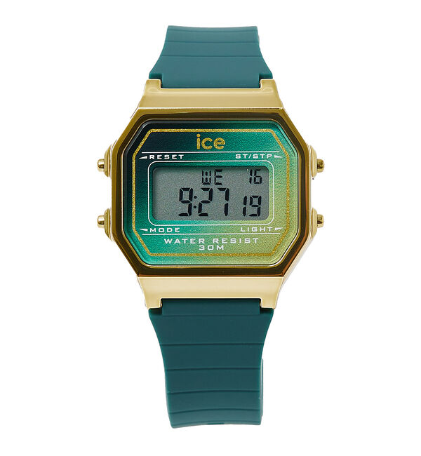 ABAHOUSE「アバハウス限定【ice watch /アイスウォッチ】ICE digit ret」|腕時計|ダークグリーン