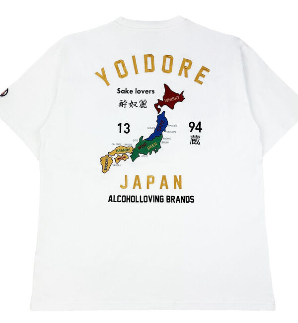 ABAHOUSE「【YOIDORE/ヨイドレ 】スーベニアTシャツ/ 酒愛好家/ユニセックス」|Tシャツ・カットソー|ホワイト系その他2
