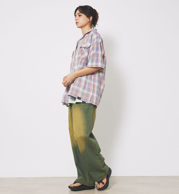 ABAHOUSE「【PENDLETON/ペンドルトン】Open Collar Shirt/ボードシ」|シャツ・ブラウス|