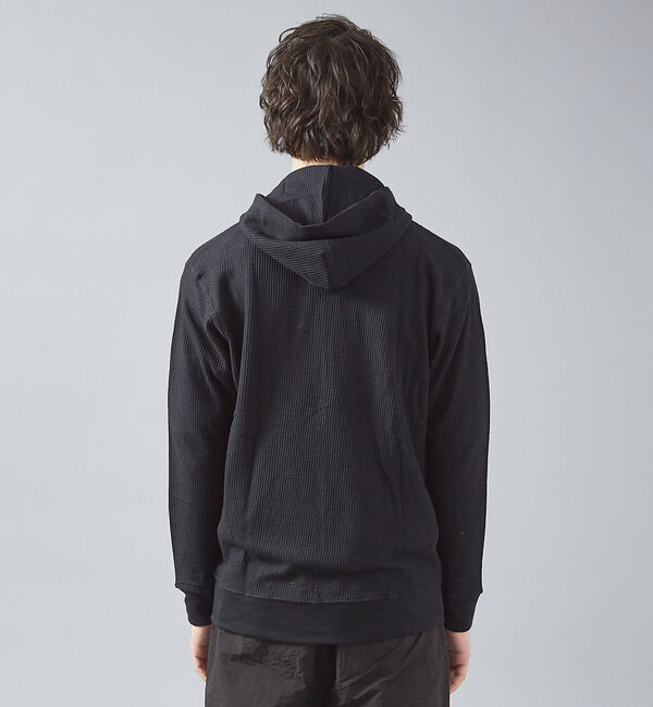ABAHOUSE「【JEMORGAN /ジェーイーモーガン 】軽量ワッフルジップパーカー ダブルジ」|パーカー|