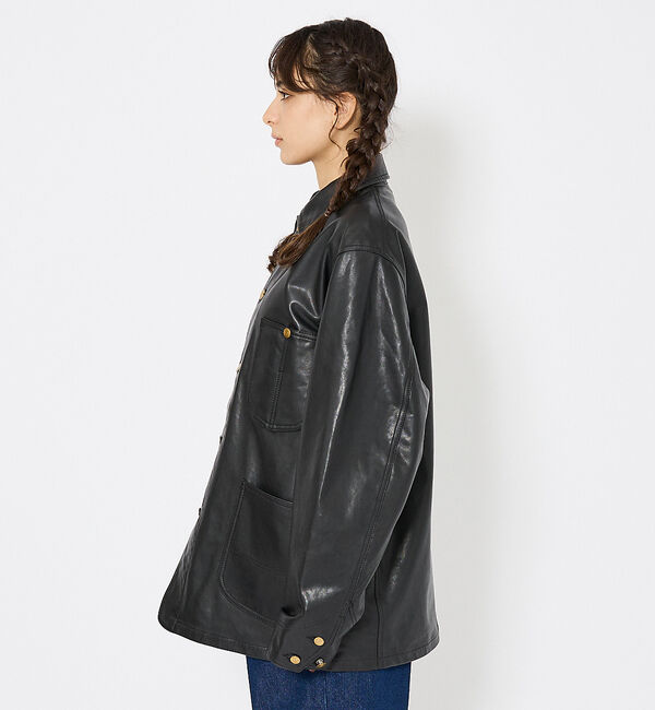 ABAHOUSE「【LEE/リー】LOCO JACKET レザー カバーオール ジャケット / ユ」|その他|