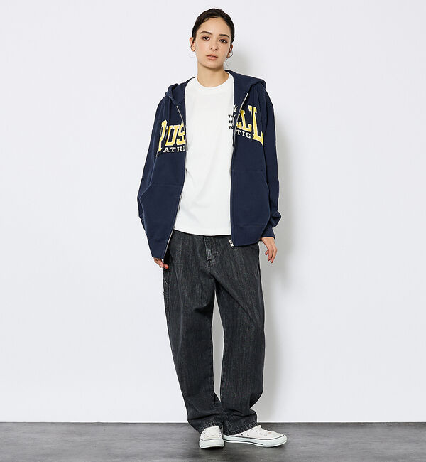 ABAHOUSE「【RUSSELL ATHLETIC/ラッセル アスレチック】フロントロゴスウェッ」|パーカー|