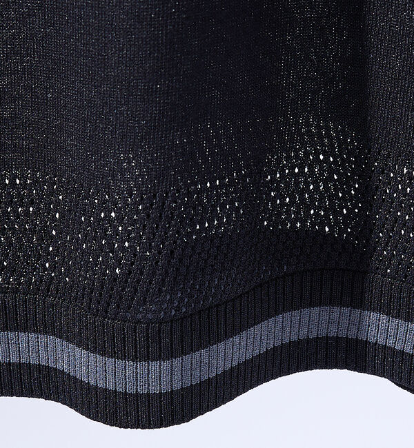 ABAHOUSE「メッシュニット シアーTシャツ/ サマーニット」|Tシャツ・カットソー|