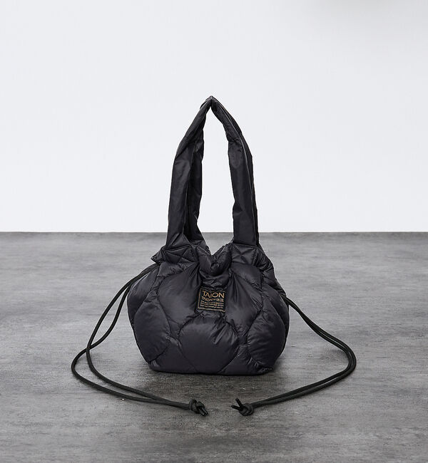 ABAHOUSE「【TAION / タイオン】ミリタリー ダウントートバッグS/ハンドバッグ/巾着」|トートバッグ|