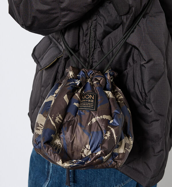 ABAHOUSE「【TAION / タイオン】ミリタリー ダウントートバッグS/ハンドバッグ/巾着」|トートバッグ|その他1