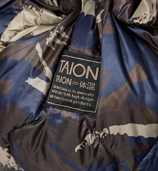 ABAHOUSE「【TAION / タイオン】ミリタリー ダウントートバッグS/ハンドバッグ/巾着」|トートバッグ|