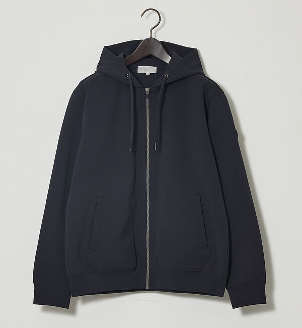 ABAHOUSE「【SMART CLOSET】ハイゲージ ポンチ ジップパーカー / セットアップ」|パーカー|ネイビー