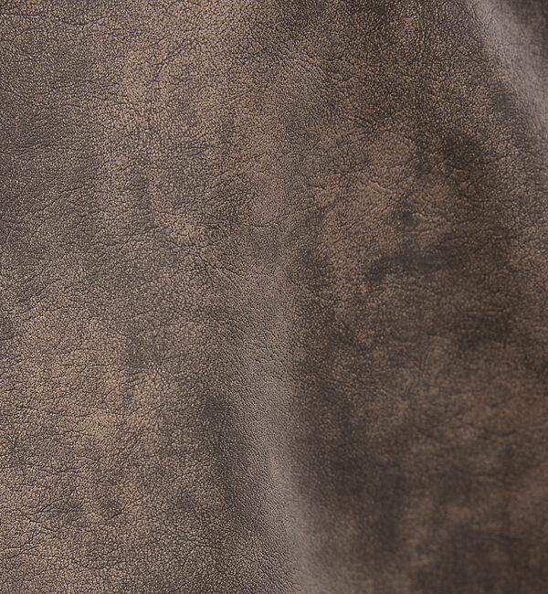 ABAHOUSE「【ネオレザー】ヴィンテージライク ジップブルゾン」|ライダースジャケット|