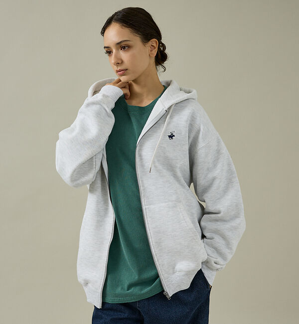 ABAHOUSE「【BH POLO/ビバリーヒルズポロクラブ】裏毛ジップ パーカーユニセックス」|パーカー|
