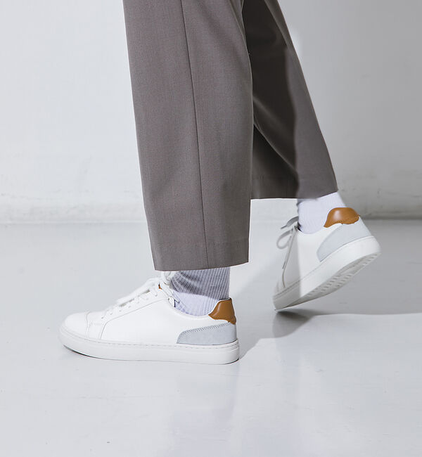 alfredoBANNISTER「【一部店舗＋WEB限定】トゥキャップ 配色切り替え スニーカー」|スニーカー|