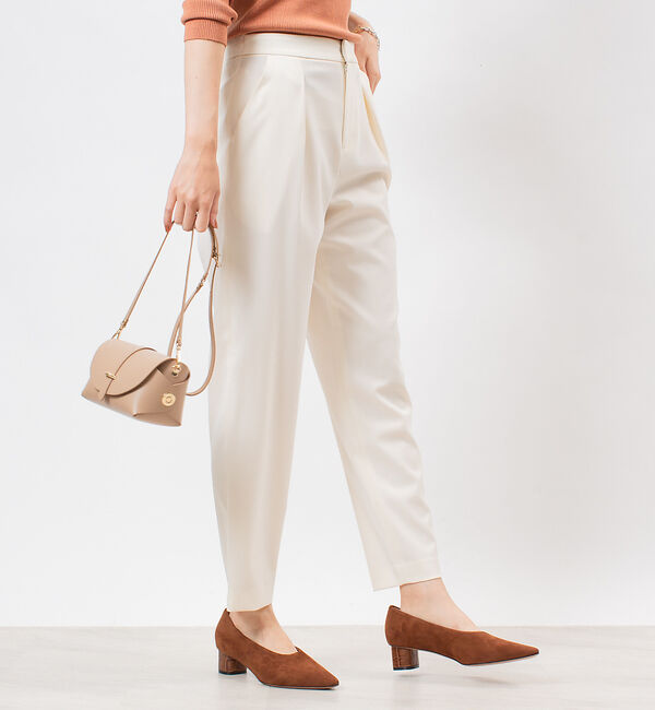 Rouge vif「ツイミーツイル梳毛調テーパードパンツ」|その他|