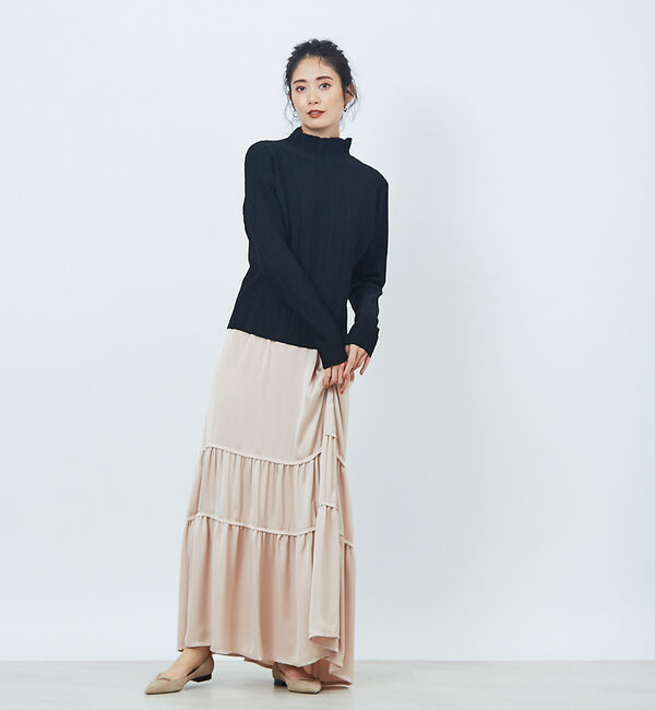 Rouge vif「切り替えギャザースカート」|スカート|