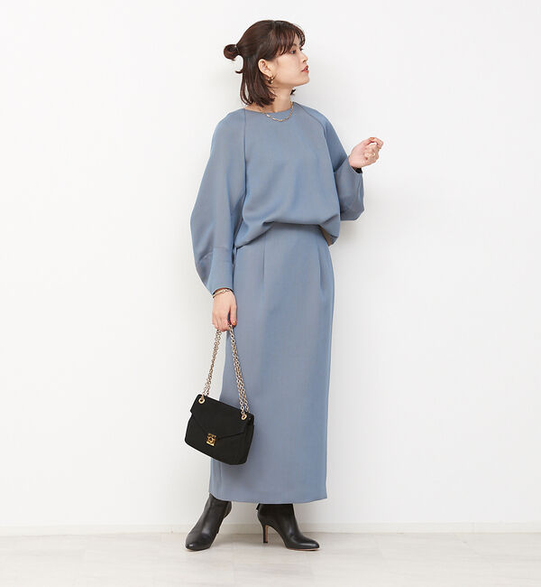 Rouge vif「ワンタックIラインスカート」|スカート|