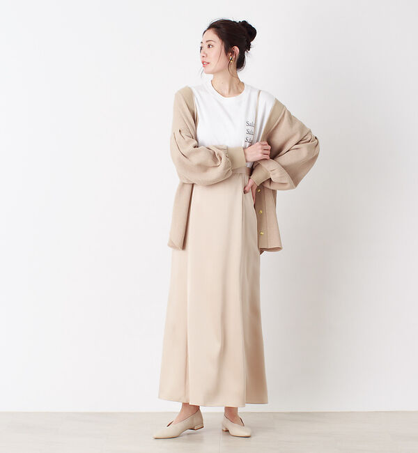 Rouge vif「サスペンダー付きマーメイドスカート」|スカート|