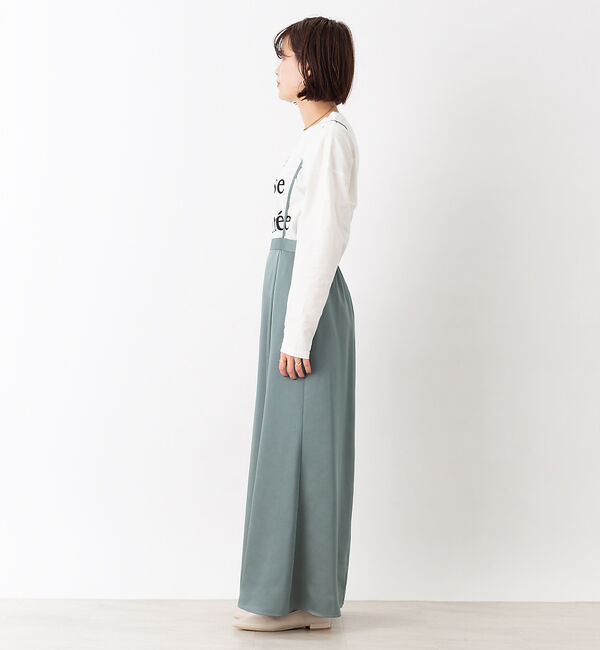 Rouge vif「サスペンダー付きマーメイドスカート」|スカート|