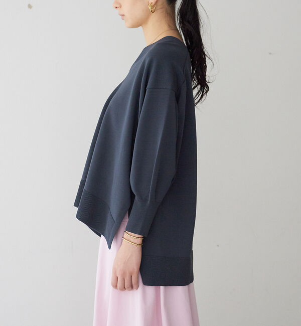 Rouge vif「【セットアップ対応】Vネックゆったりプルオーバー」|ニット・セーター|