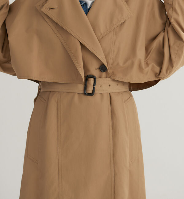 Rouge vif「変形トレンチコート」|トレンチコート|