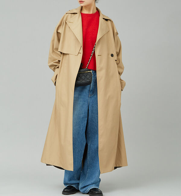 Rouge vif「変形トレンチコート」|トレンチコート|
