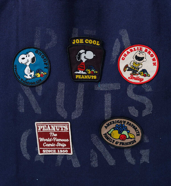 Rouge vif「【FRUIT OF THE LOOM】PEANUTS サイドポケットトートバッグ」|トートバッグ|