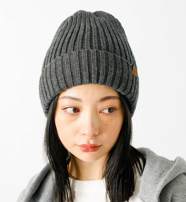 Rouge vif「【Ruben】リブボアニット帽 /  RIB BORE WATCH」|その他|グレー