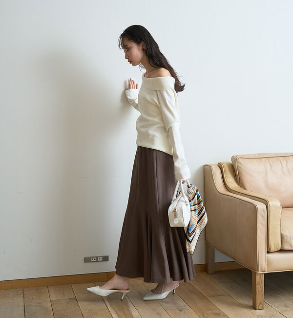 Rouge vif「切替マーメイドスカート」|スカート|