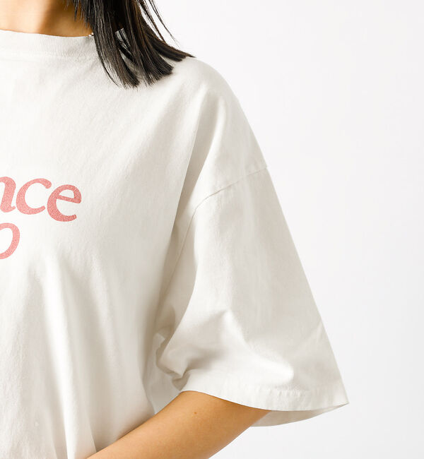 Rouge vif「【REMI RELIEF / レミレリーフ】ロゴTシャツ / SP加工14/天竺」|Tシャツ・カットソー|