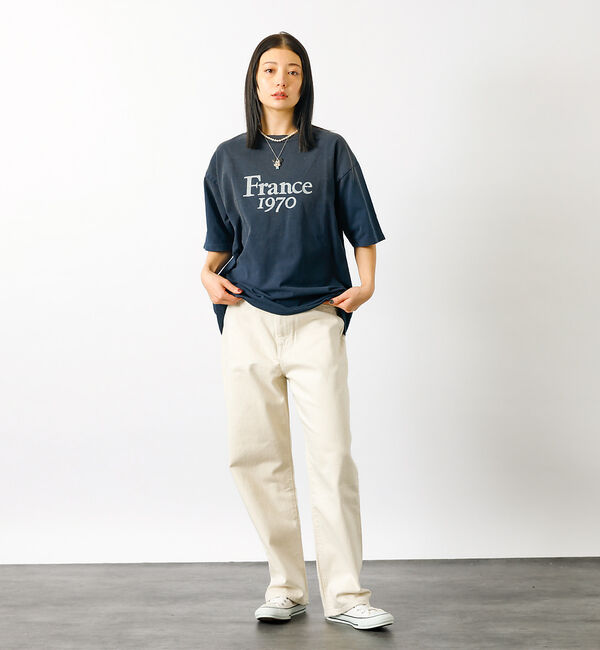 Rouge vif「【REMI RELIEF / レミレリーフ】ロゴTシャツ / SP加工14/天竺」|Tシャツ・カットソー|