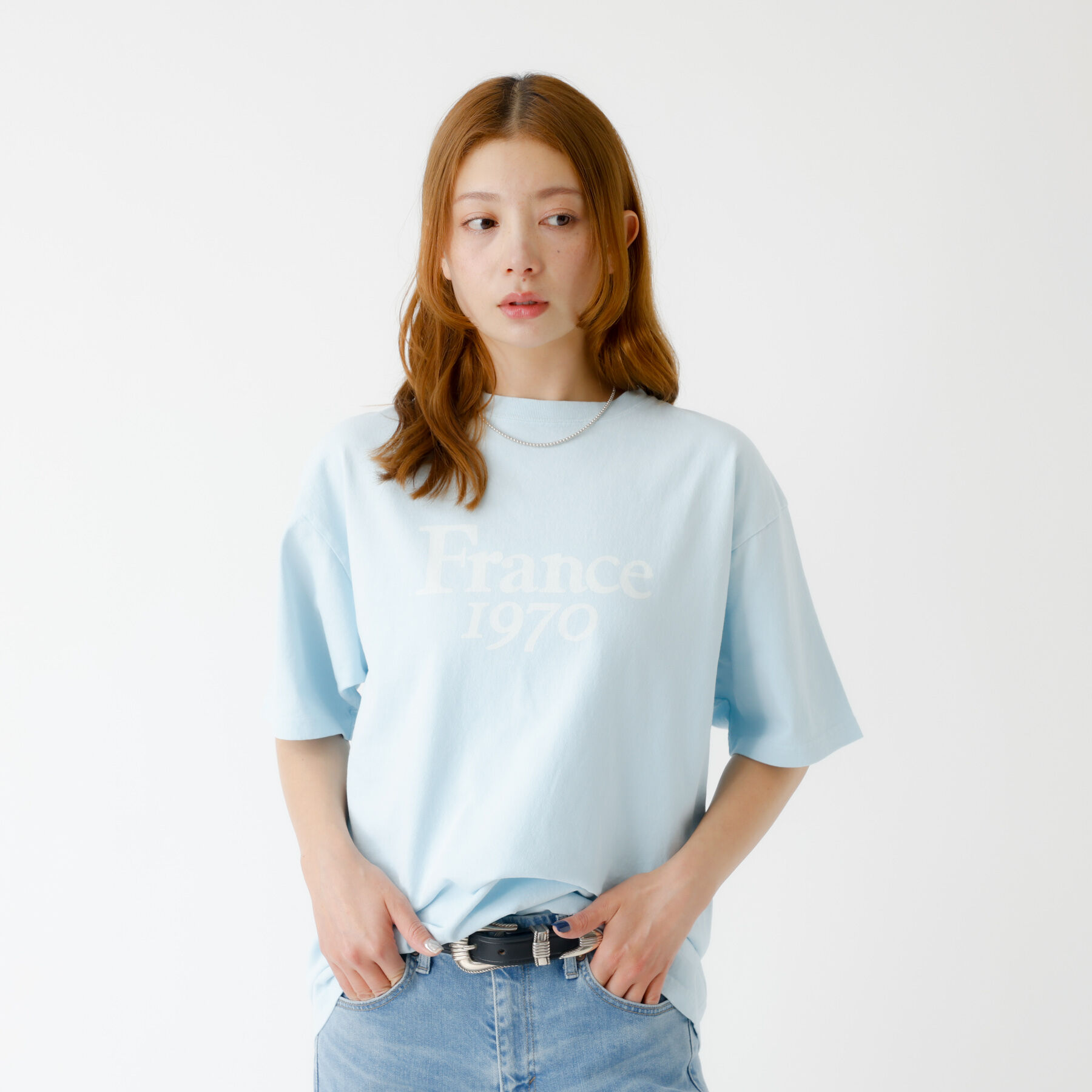 Rouge vif「【REMI RELIEF / レミレリーフ】ロゴTシャツ / SP加工14/天竺」|Tシャツ・カットソー|