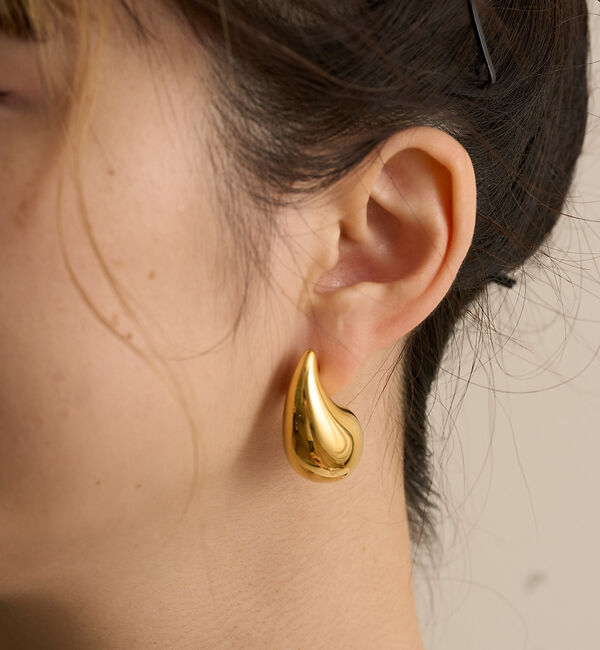 Rouge vif「【LUV AJ/ラヴエージェイ】GIA HOOPS ピアス」|ピアス|