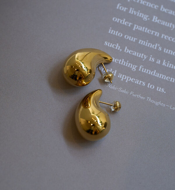 Rouge vif「【LUV AJ/ラヴエージェイ】GIA HOOPS ピアス」|ピアス|