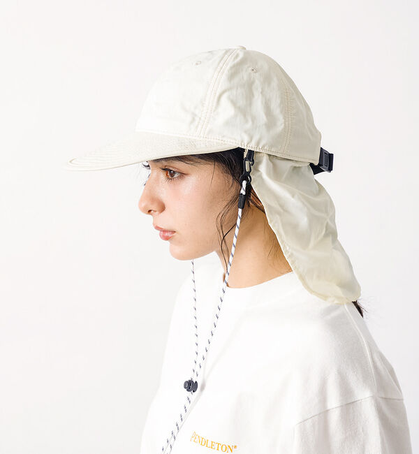 Rouge vif「【RUBEN / ルーベン】シェードロングビルキャップ / 日焼け対策 / スト」|その他|