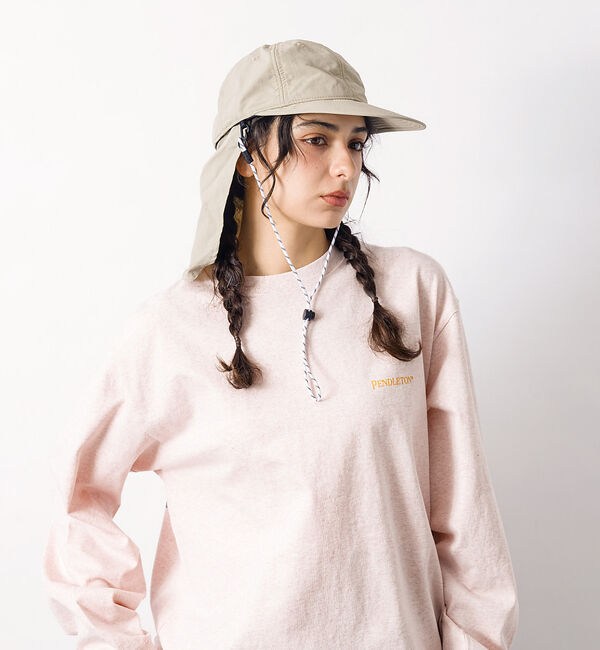 Rouge vif「【RUBEN / ルーベン】シェードロングビルキャップ / 日焼け対策 / スト」|その他|