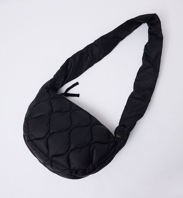 Rouge vif「【TAION / タイオン】バナナショルダー ダウンバッグM / ソフトシェル」|ショルダー・メッセンジャー|