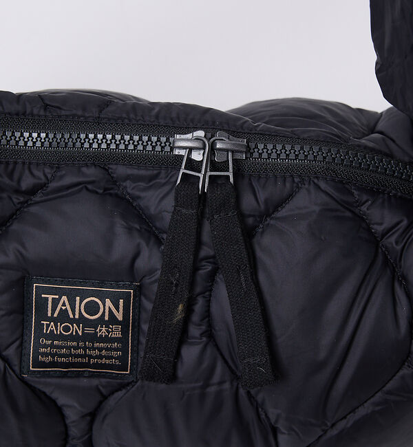 Rouge vif「【TAION / タイオン】バナナショルダー ダウンバッグM / ソフトシェル」|ショルダー・メッセンジャー|