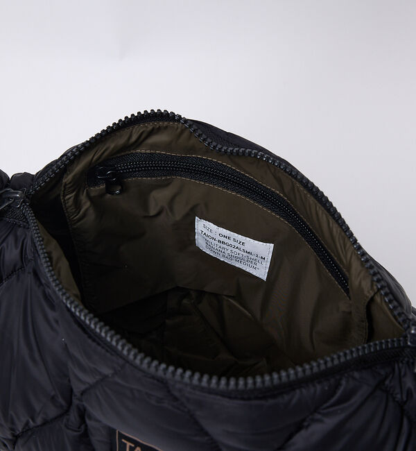 Rouge vif「【TAION / タイオン】バナナショルダー ダウンバッグM / ソフトシェル」|ショルダー・メッセンジャー|