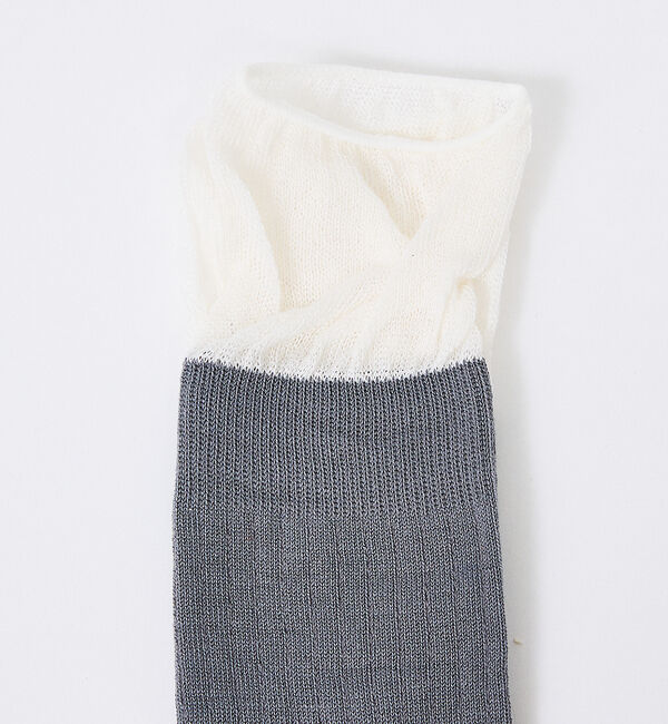 Rouge vif「【MES CHAUSSETTES/メ・ショセット】Layeredソックス/靴下/」|ソックス|